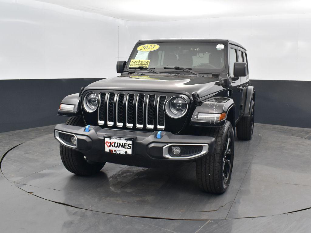 used 2023 Jeep Wrangler 4xe car, priced at $28,921
