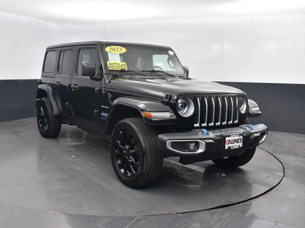 used 2023 Jeep Wrangler 4xe car, priced at $28,921