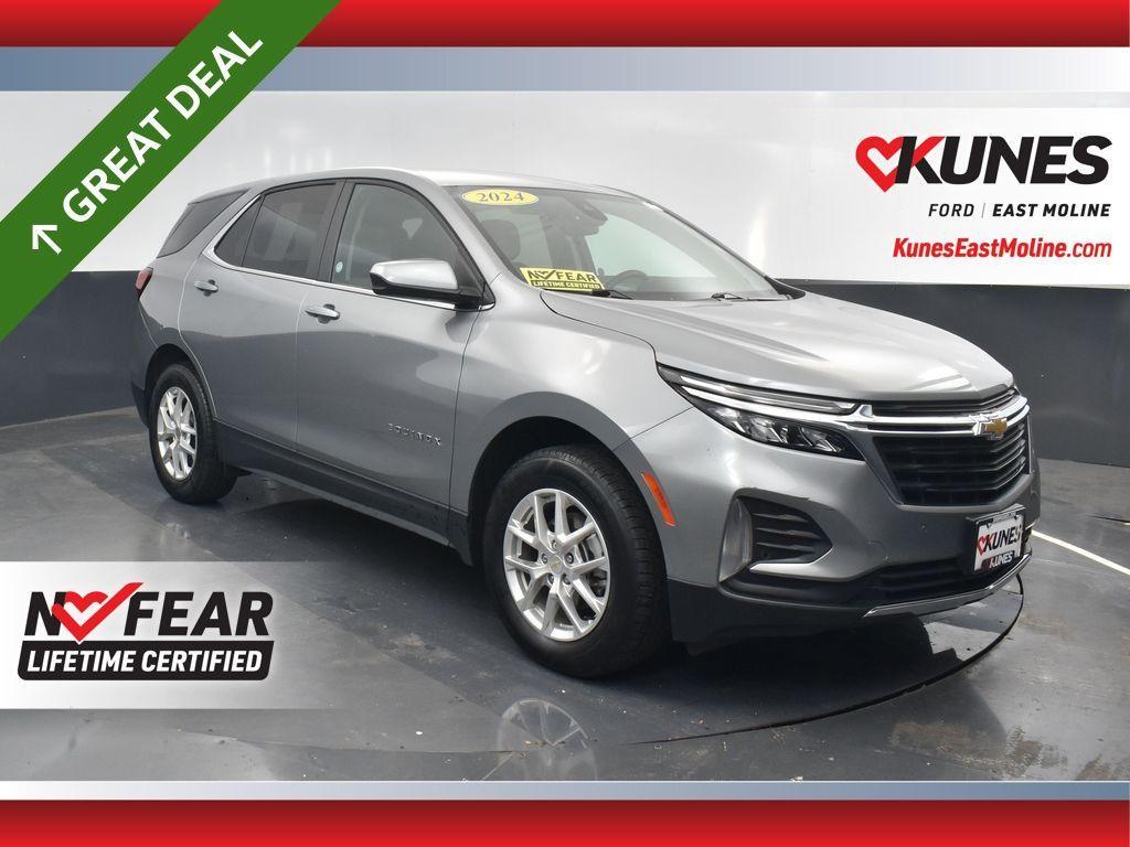 used 2024 Chevrolet Equinox car, priced at $23,375