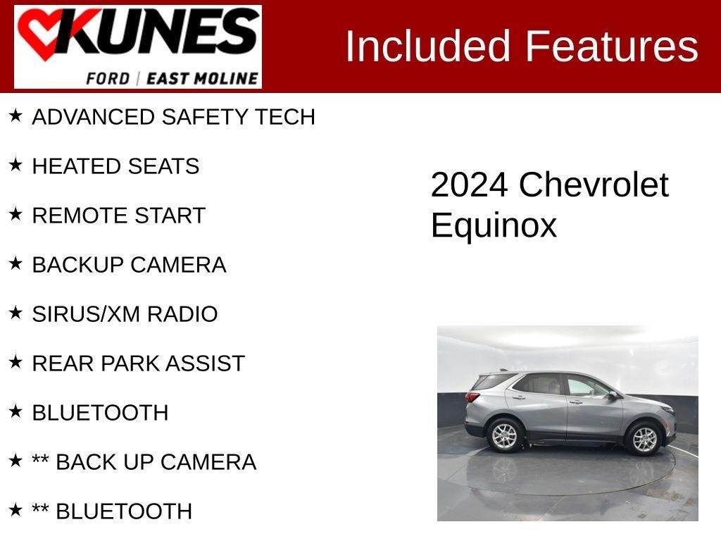 used 2024 Chevrolet Equinox car, priced at $23,375