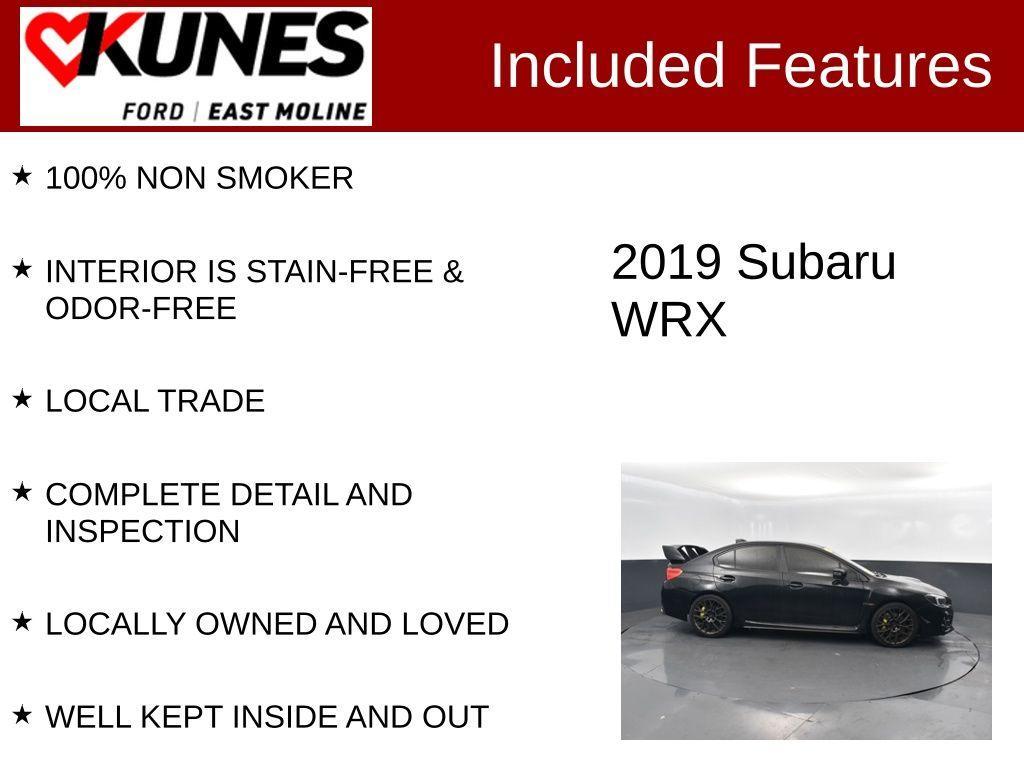 used 2019 Subaru WRX STI car, priced at $26,735