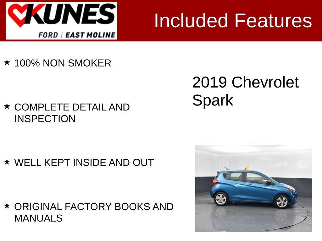 used 2019 Chevrolet Spark car, priced at $10,600