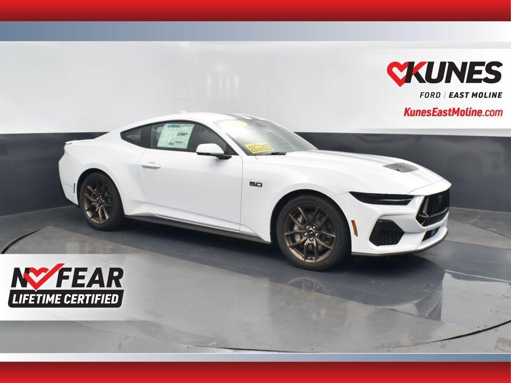 new 2025 Ford Mustang car, priced at $55,652