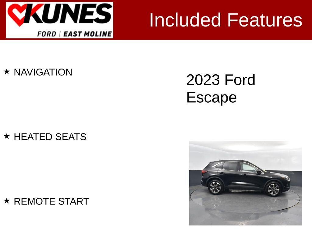 used 2023 Ford Escape car, priced at $27,496