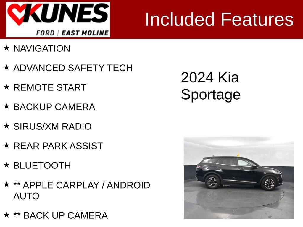 used 2024 Kia Sportage car, priced at $23,226