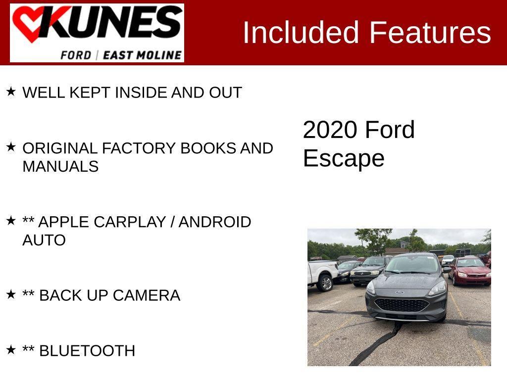 used 2020 Ford Escape car, priced at $15,578