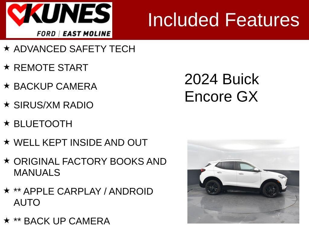 used 2024 Buick Encore GX car, priced at $24,926