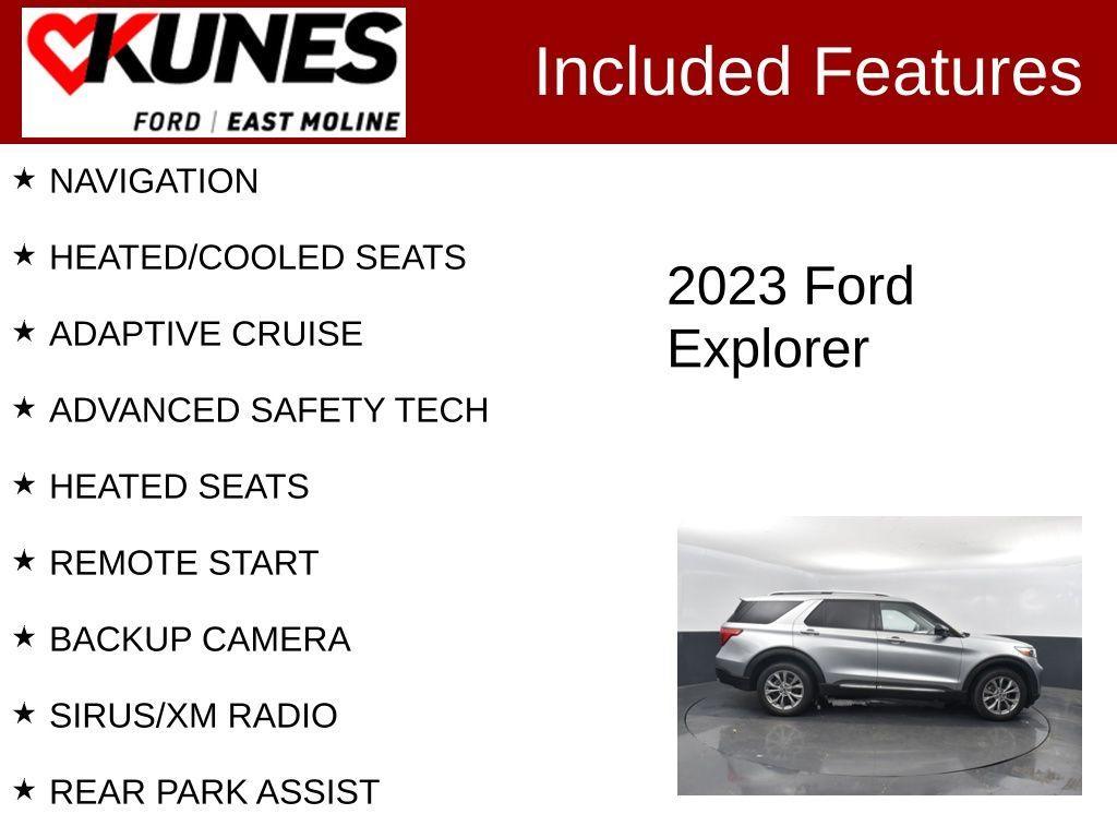 used 2023 Ford Explorer car, priced at $28,437