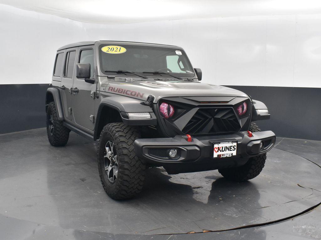 used 2021 Jeep Wrangler Unlimited car, priced at $36,311
