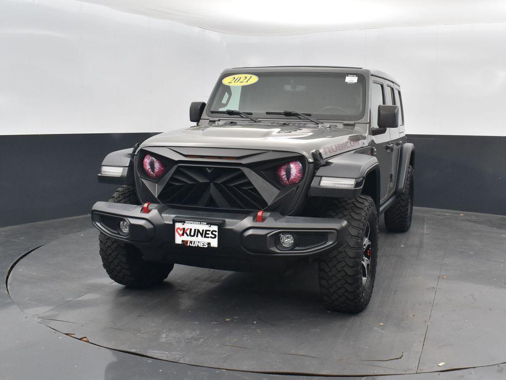used 2021 Jeep Wrangler Unlimited car, priced at $36,311