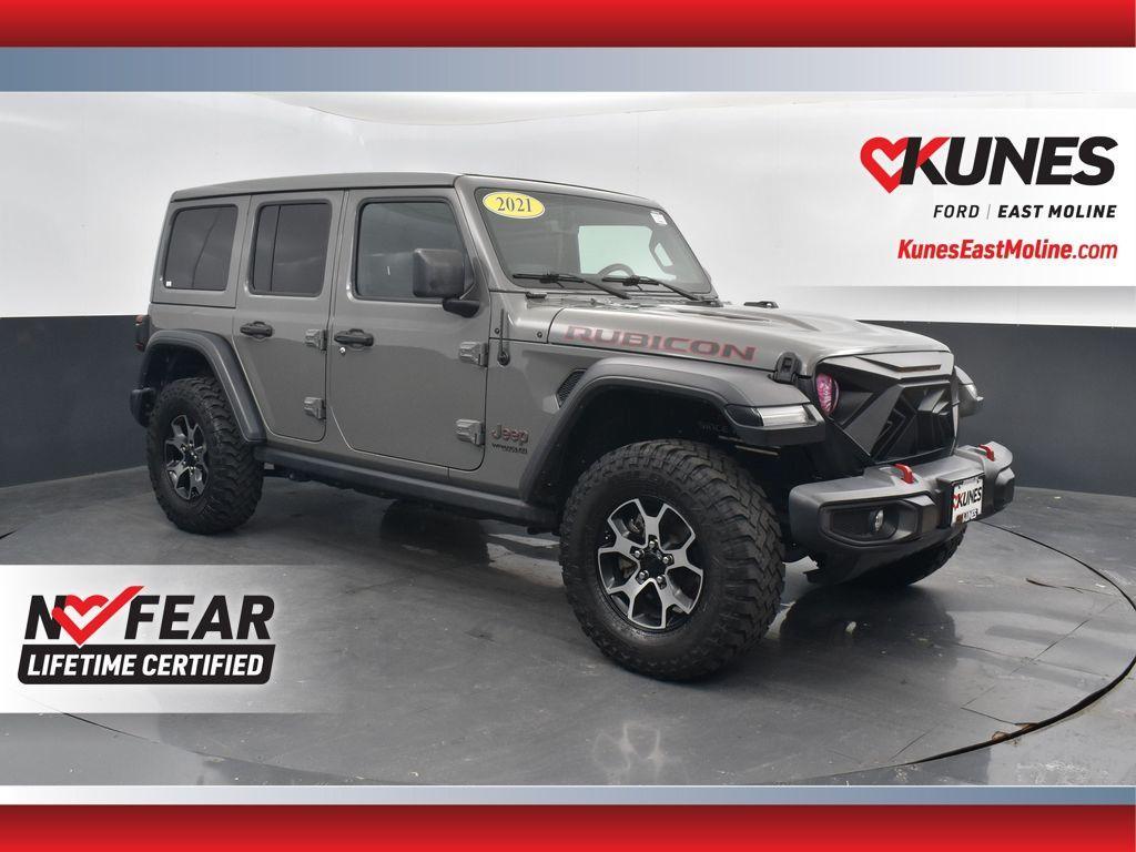 used 2021 Jeep Wrangler Unlimited car, priced at $36,311