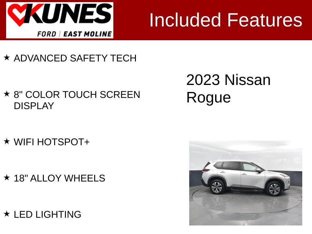 used 2023 Nissan Rogue car, priced at $23,413