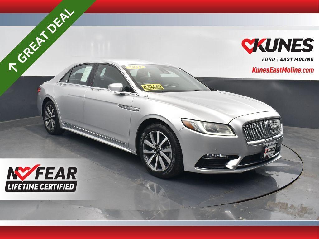 used 2019 Lincoln Continental car, priced at $19,995