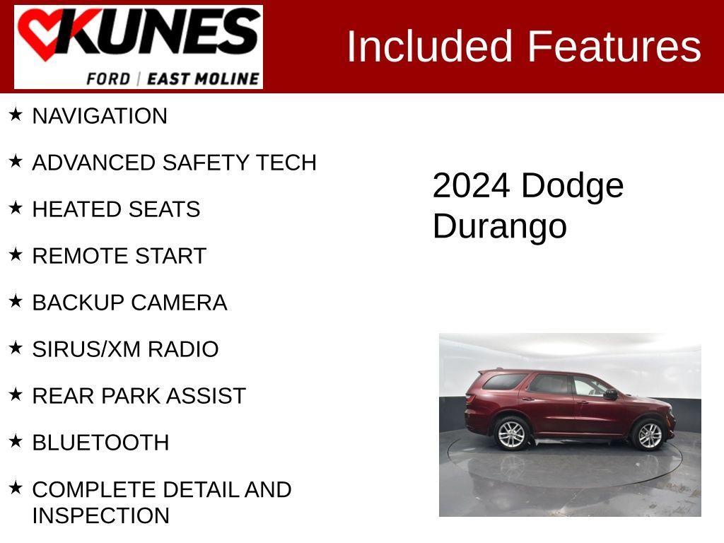 used 2024 Dodge Durango car, priced at $31,208