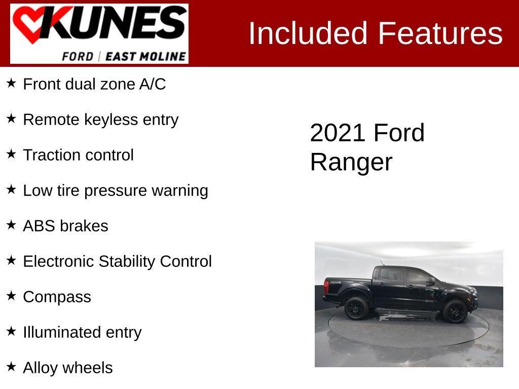 used 2021 Ford Ranger car, priced at $28,067