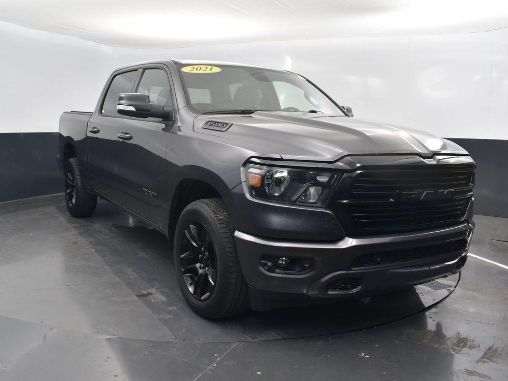 used 2021 Ram 1500 car, priced at $25,588
