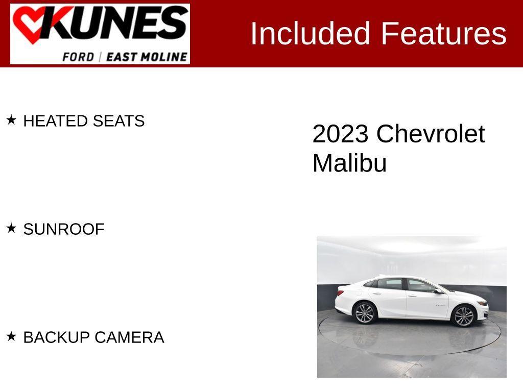 used 2023 Chevrolet Malibu car, priced at $19,878