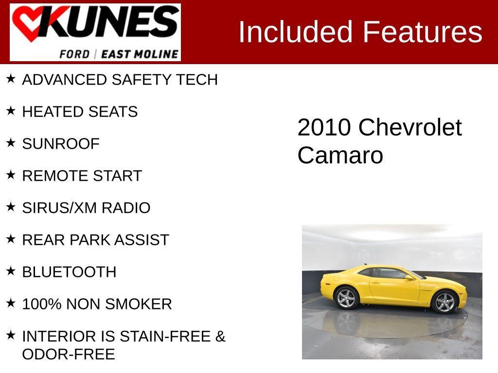 used 2010 Chevrolet Camaro car, priced at $16,541