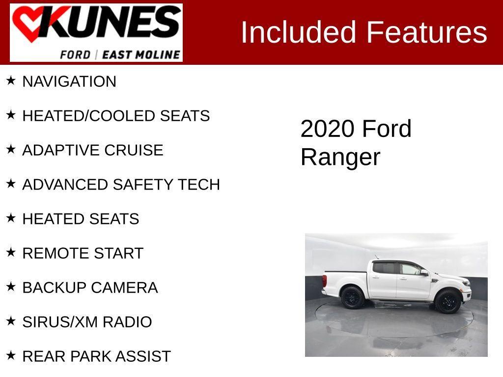 used 2020 Ford Ranger car, priced at $18,161