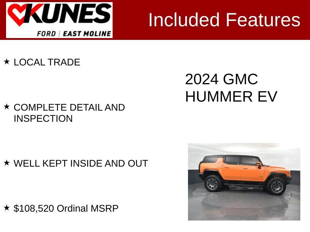 used 2024 GMC HUMMER EV SUV car, priced at $80,191