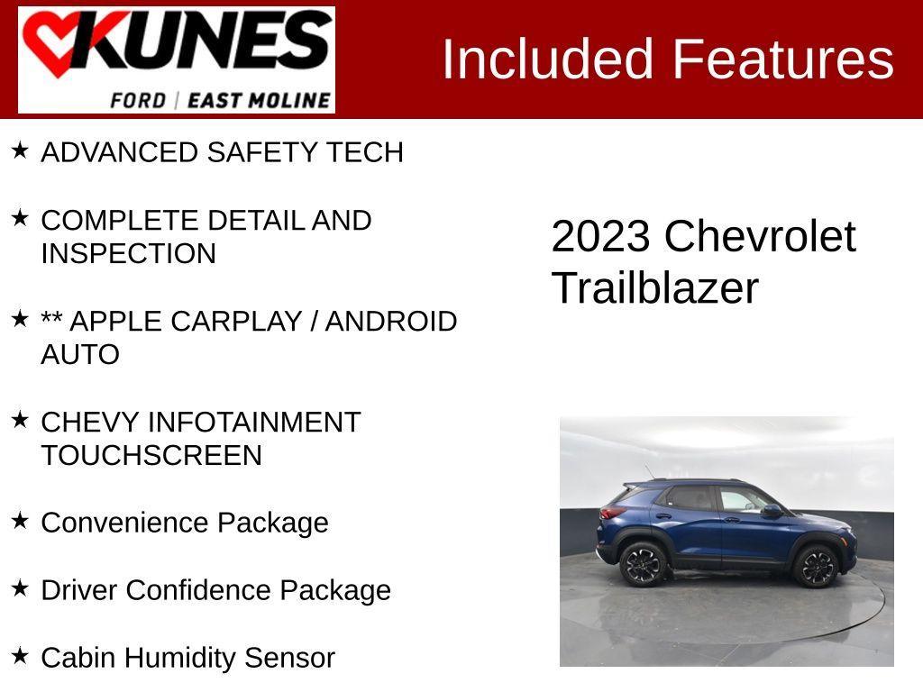 used 2023 Chevrolet TrailBlazer car, priced at $21,369