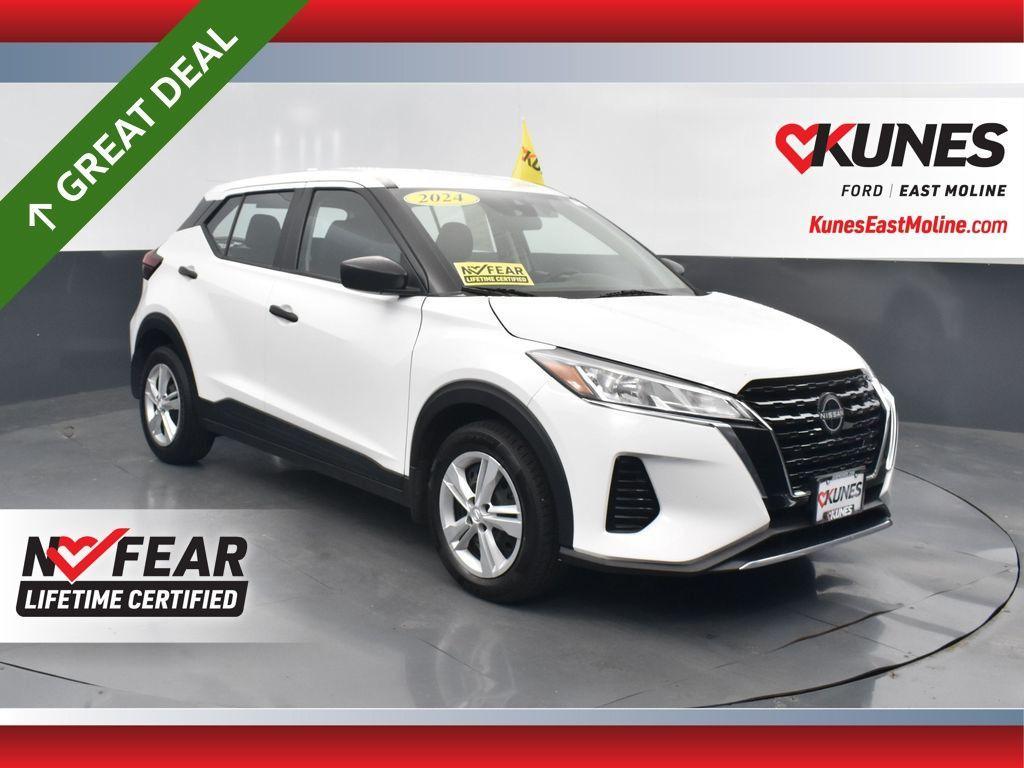 used 2024 Nissan Kicks car, priced at $18,670
