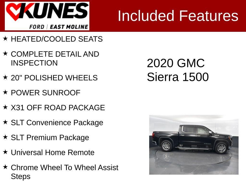 used 2020 GMC Sierra 1500 car, priced at $36,603
