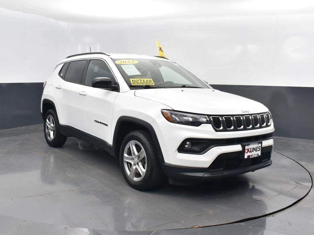 used 2023 Jeep Compass car, priced at $21,160