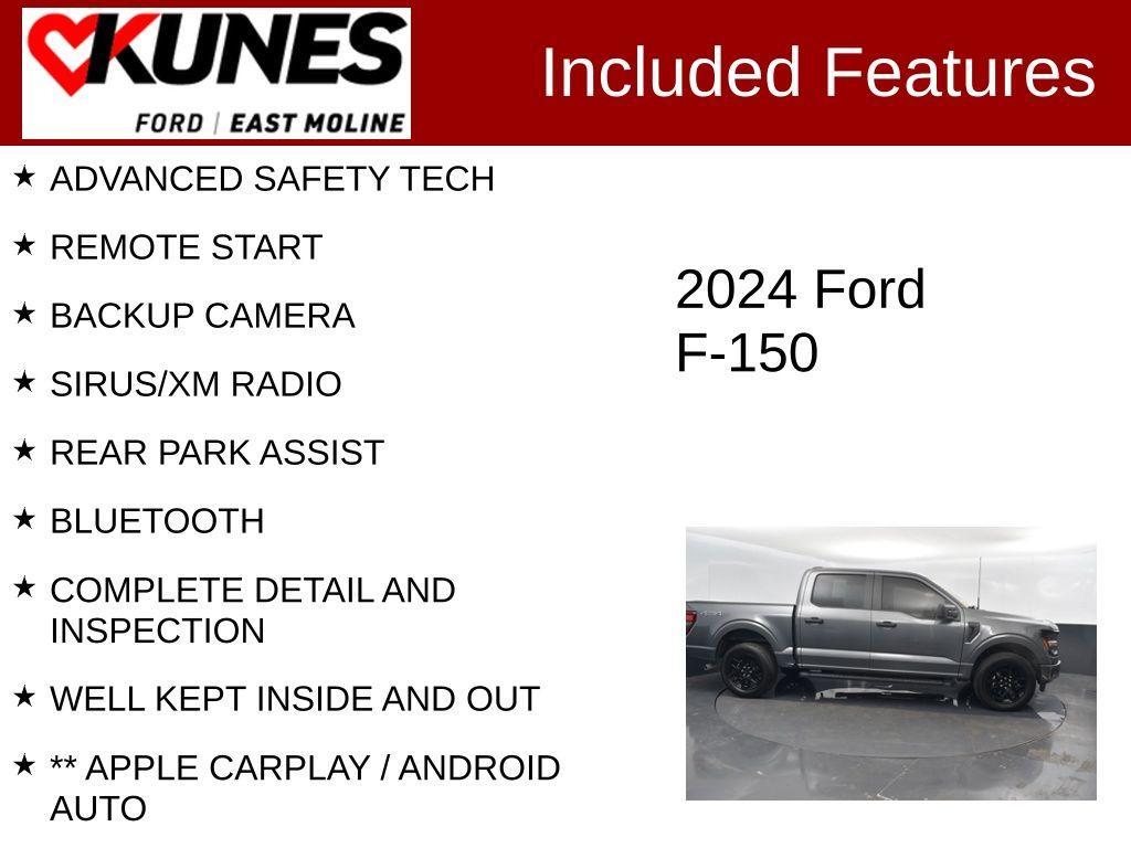 used 2024 Ford F-150 car, priced at $41,927