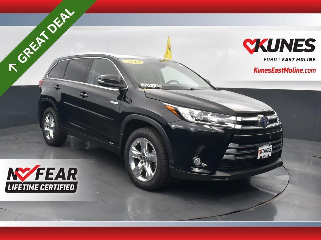 used 2018 Toyota Highlander Hybrid car, priced at $30,539