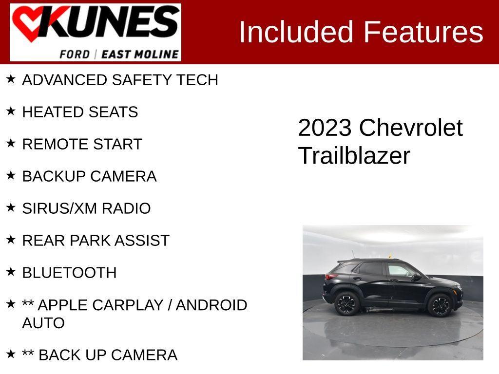 used 2023 Chevrolet TrailBlazer car, priced at $20,753