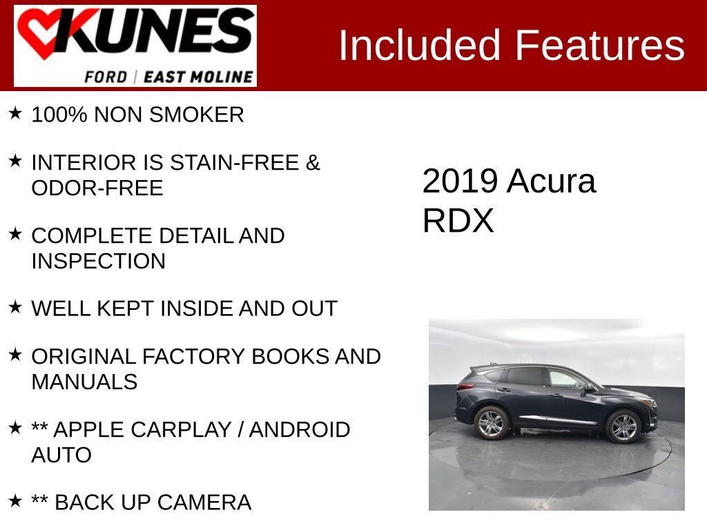 used 2019 Acura RDX car, priced at $26,653