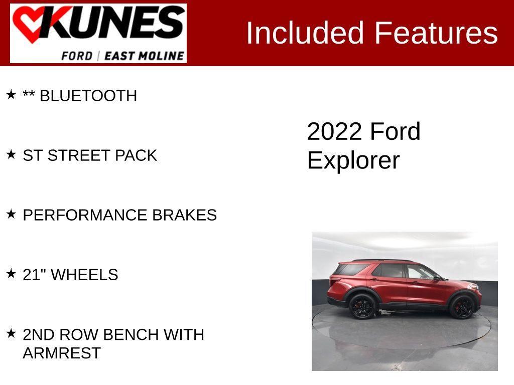 used 2022 Ford Explorer car, priced at $40,867