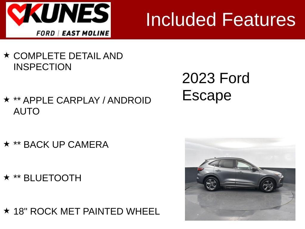 used 2023 Ford Escape car, priced at $20,555