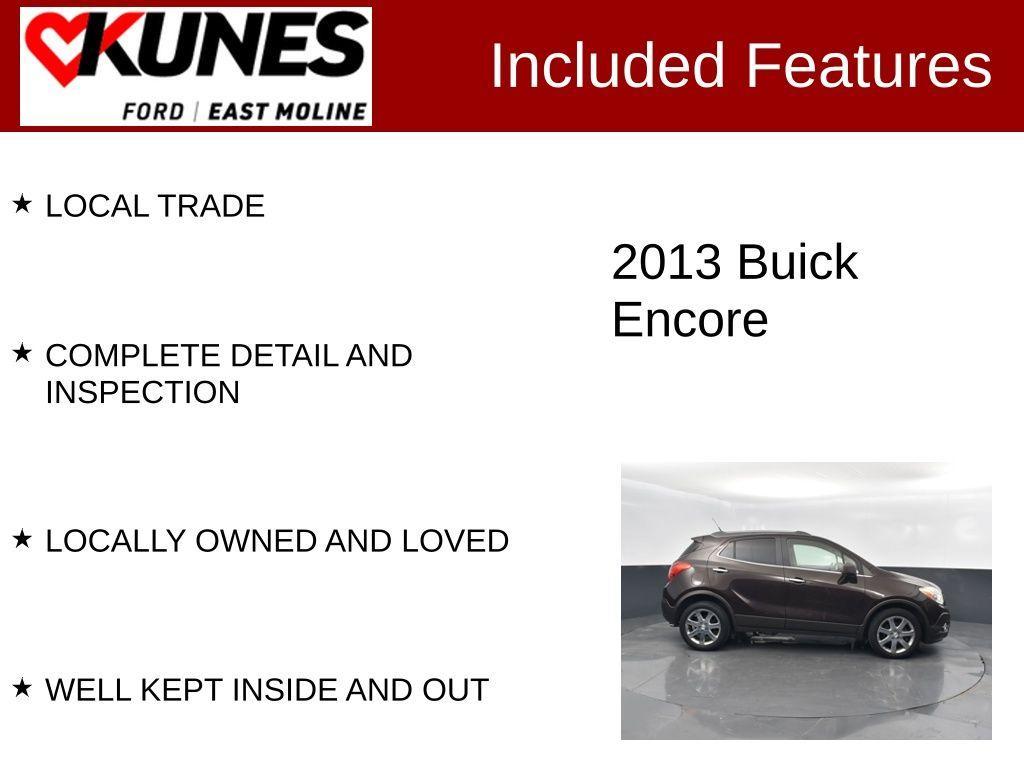 used 2013 Buick Encore car, priced at $9,786