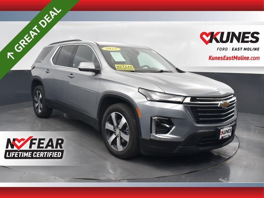 used 2023 Chevrolet Traverse car, priced at $37,804