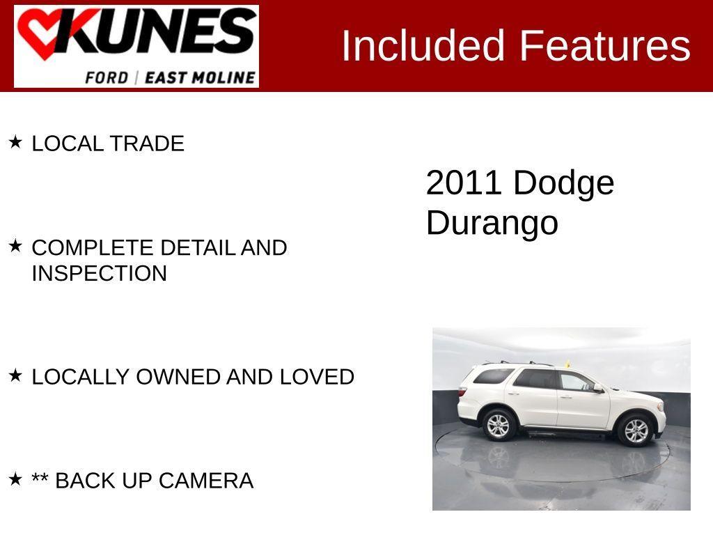 used 2011 Dodge Durango car, priced at $8,084