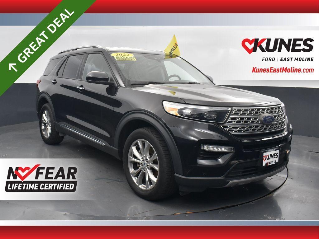 used 2022 Ford Explorer car, priced at $29,644