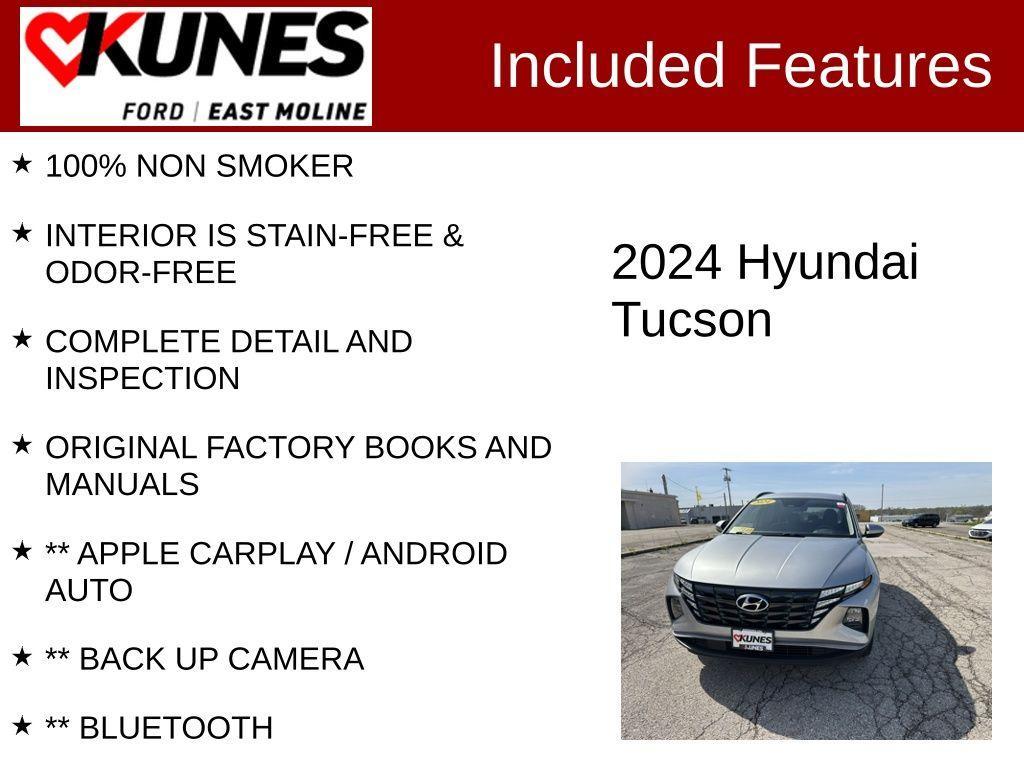 used 2024 Hyundai Tucson car, priced at $24,411