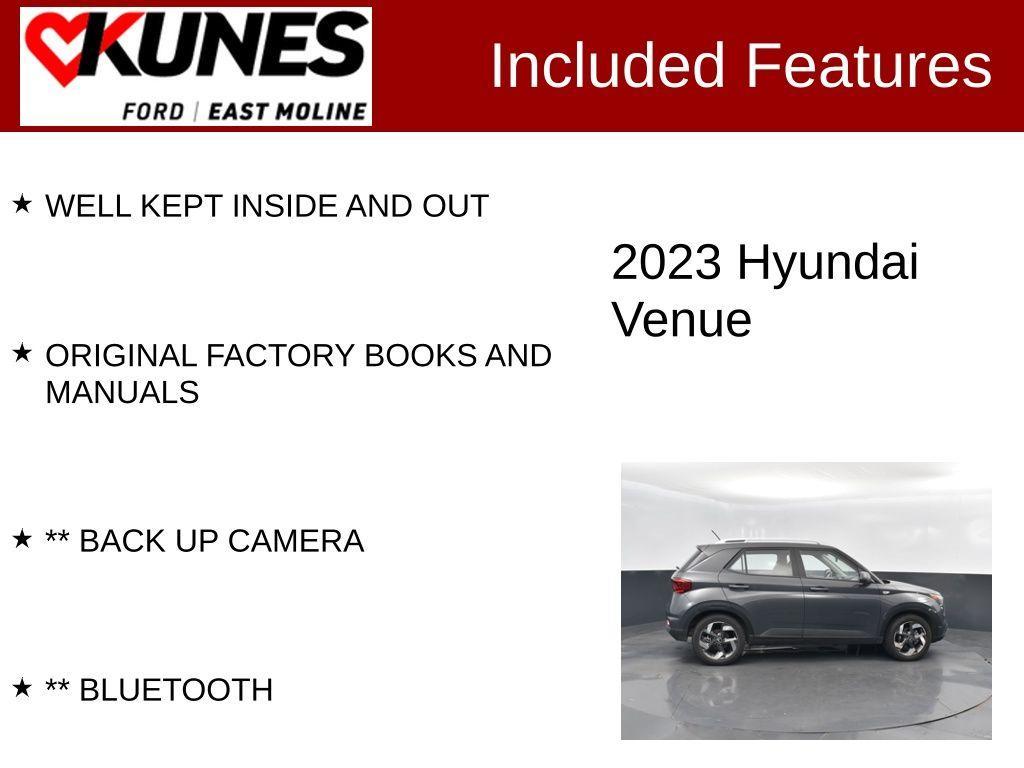 used 2023 Hyundai Venue car, priced at $17,313