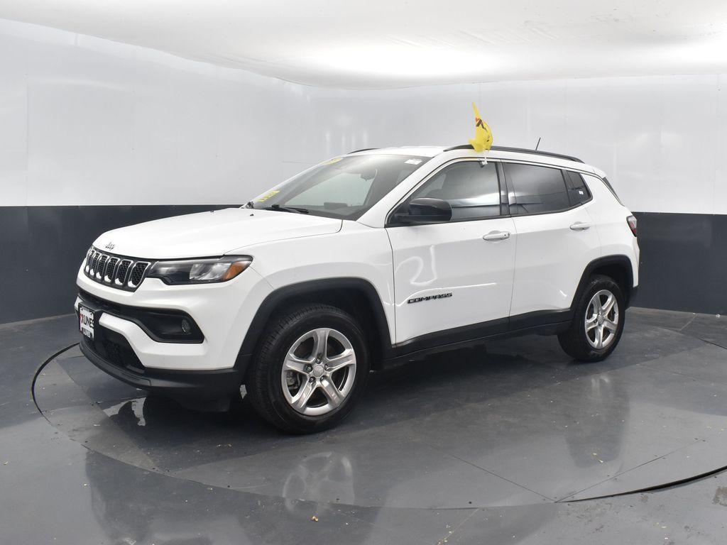 used 2023 Jeep Compass car, priced at $19,178