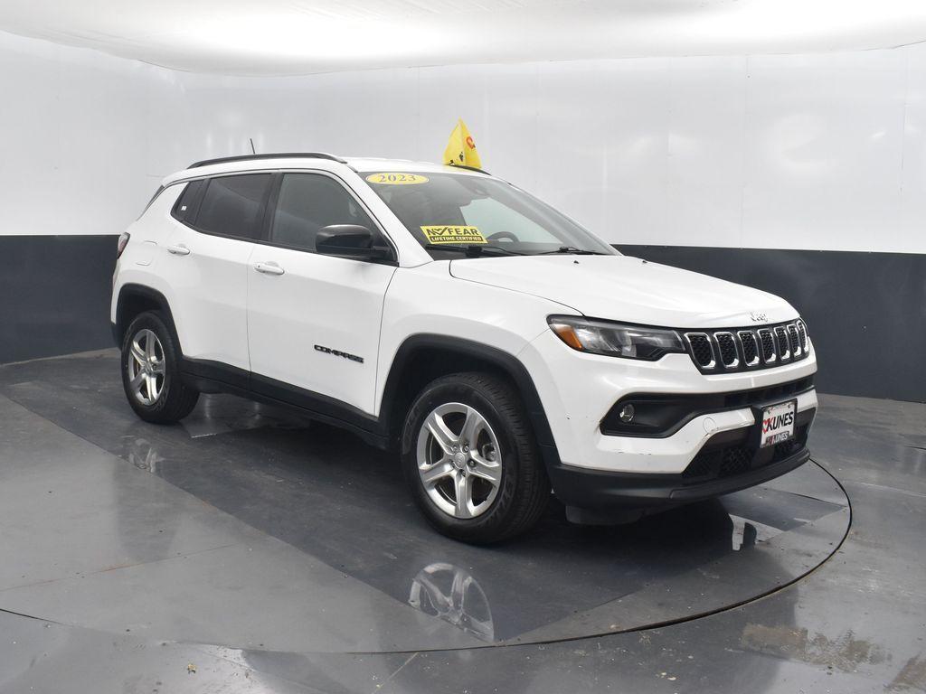 used 2023 Jeep Compass car, priced at $19,178