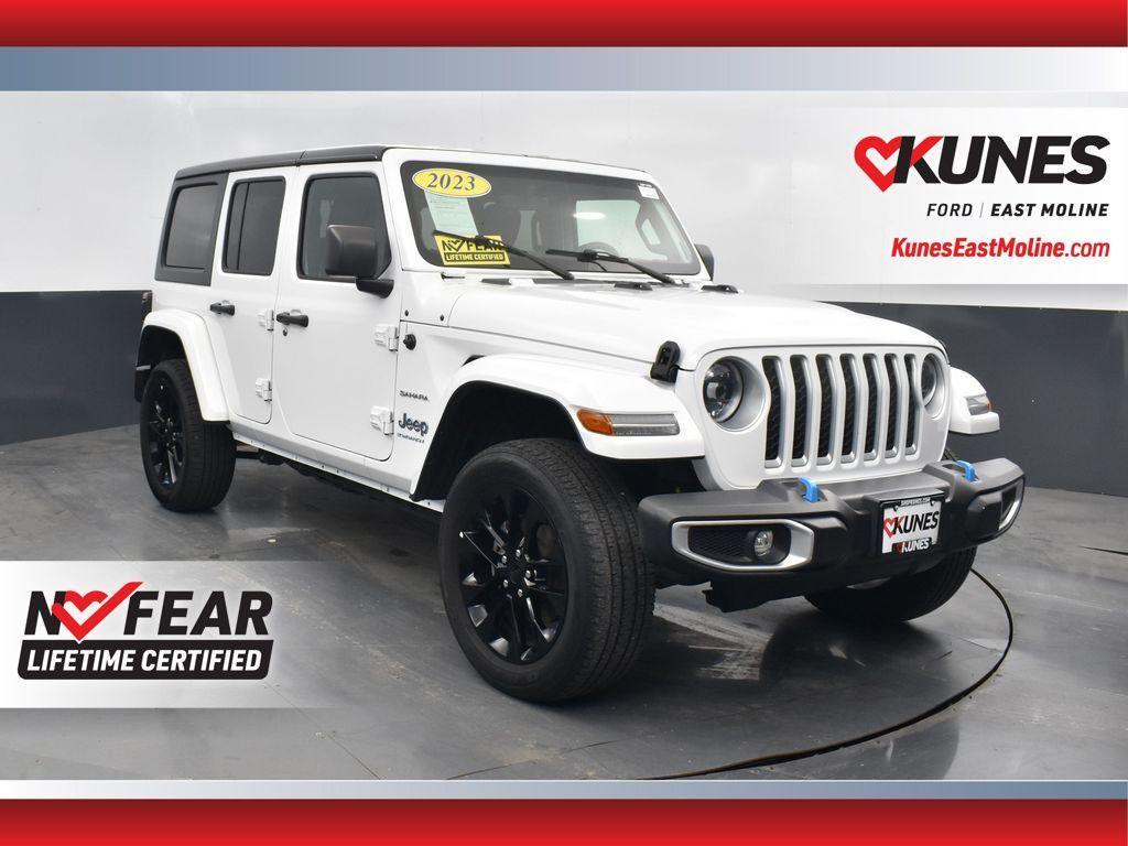 used 2023 Jeep Wrangler 4xe car, priced at $29,984
