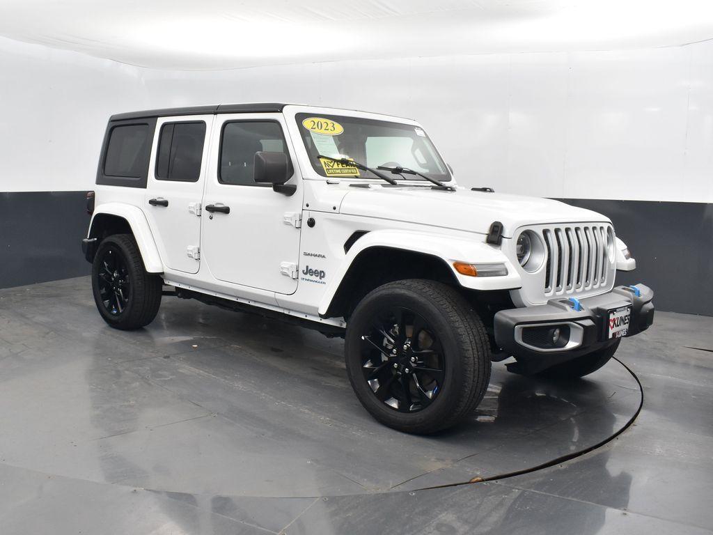 used 2023 Jeep Wrangler 4xe car, priced at $29,984