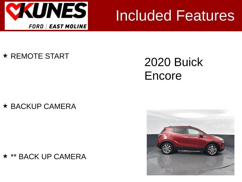 used 2020 Buick Encore car, priced at $17,991