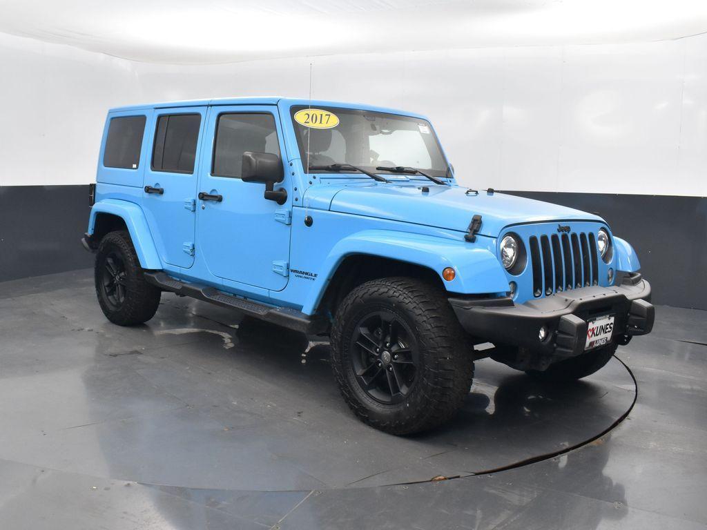 used 2017 Jeep Wrangler Unlimited car, priced at $20,247