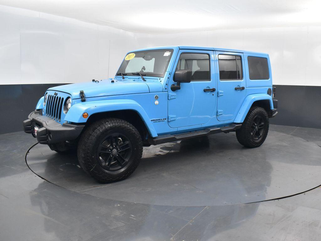 used 2017 Jeep Wrangler Unlimited car, priced at $20,247