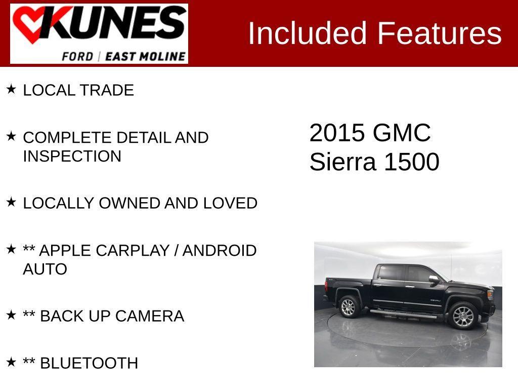 used 2015 GMC Sierra 1500 car, priced at $18,941