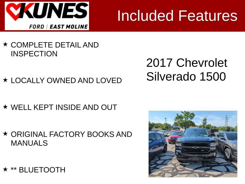 used 2017 Chevrolet Silverado 1500 car, priced at $22,109