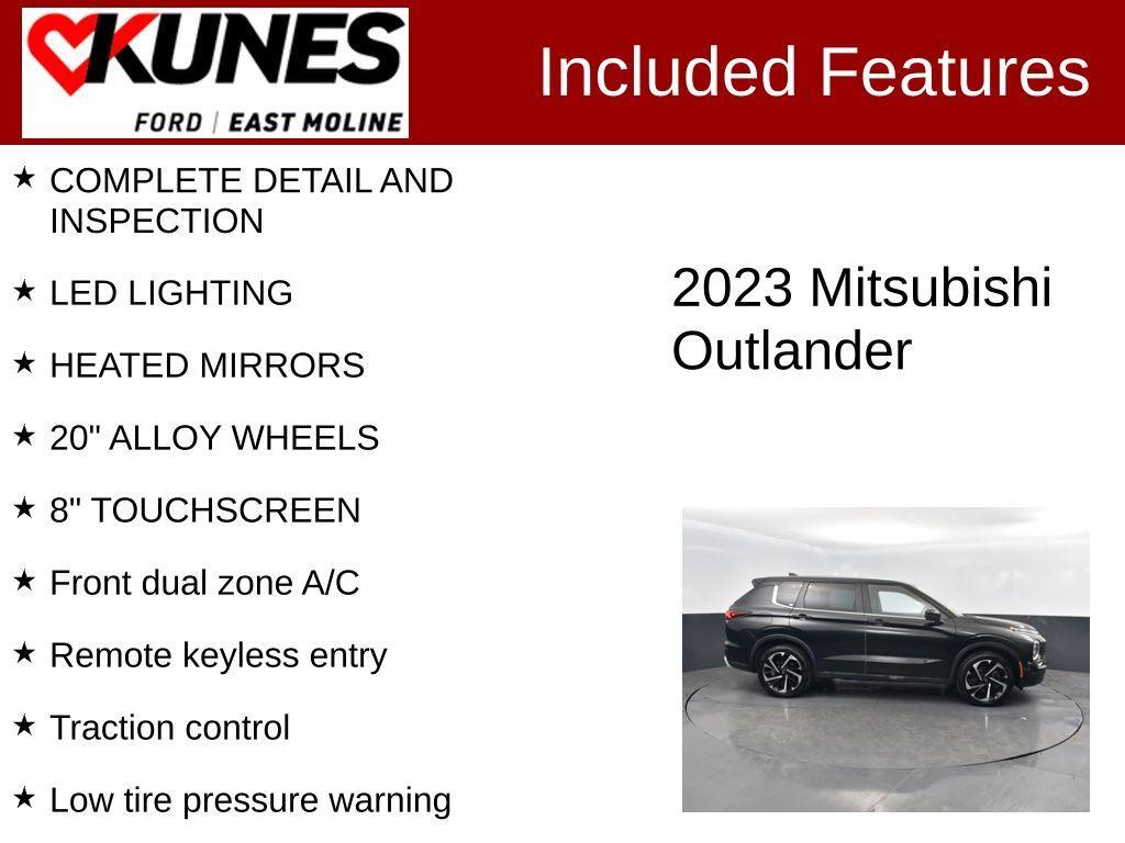 used 2023 Mitsubishi Outlander car, priced at $21,992